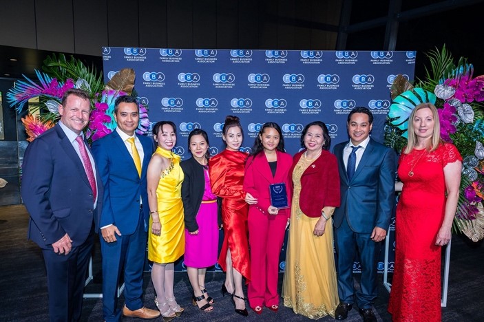 A group of people posing for a photoDescription automatically generated